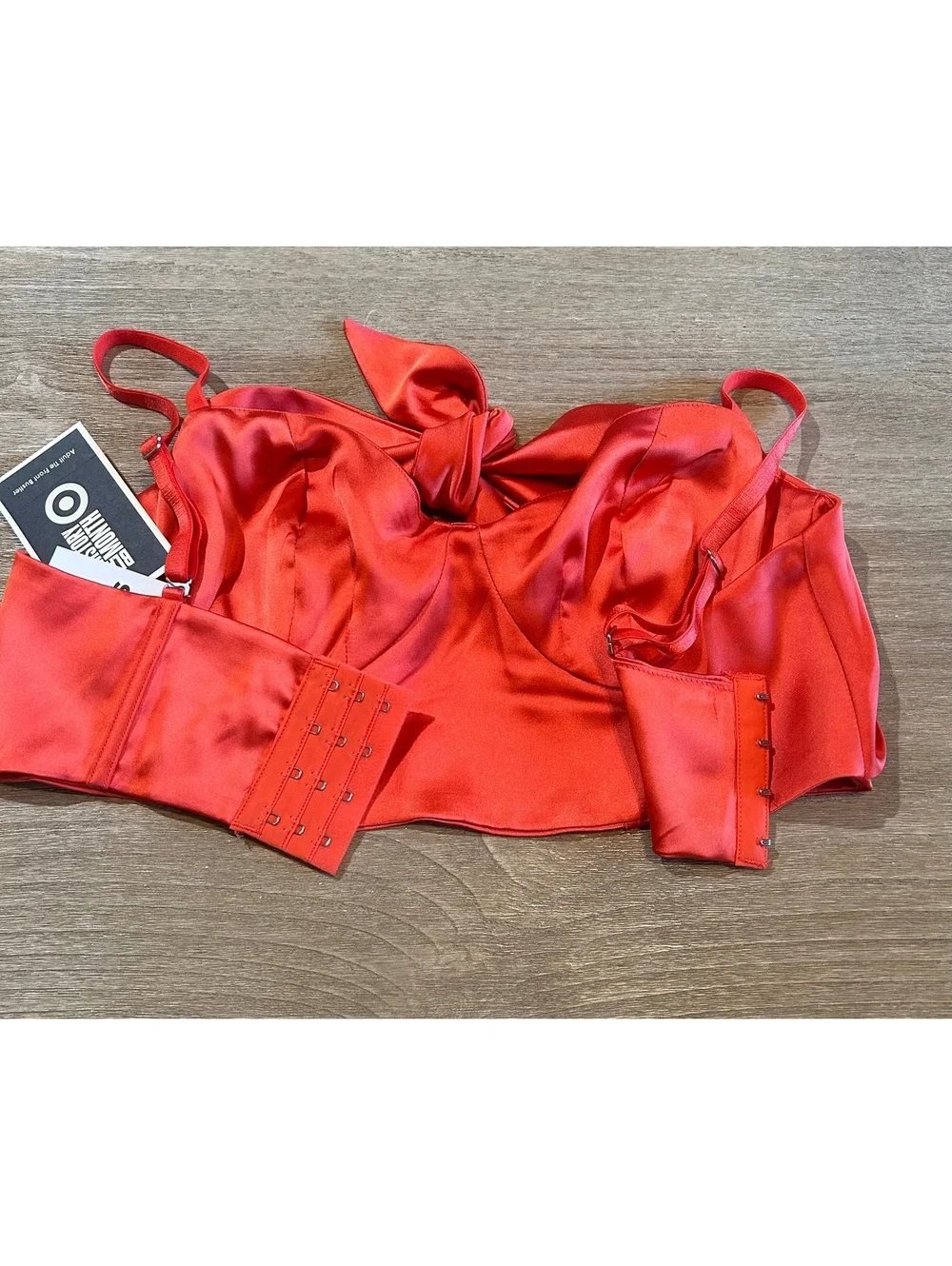 Sammy B Target Black History Month Orange Bow Top & Wide Leg Pants Set NWT XS